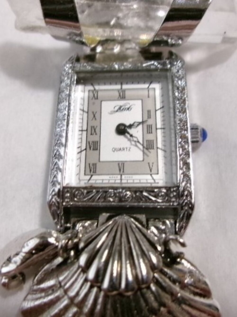 Kirks Folly Silvertone Watch**Unique**